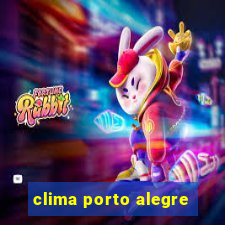 clima porto alegre